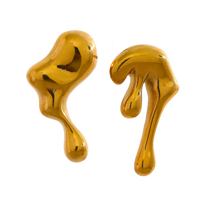 Asymmetrical Stud Earrings