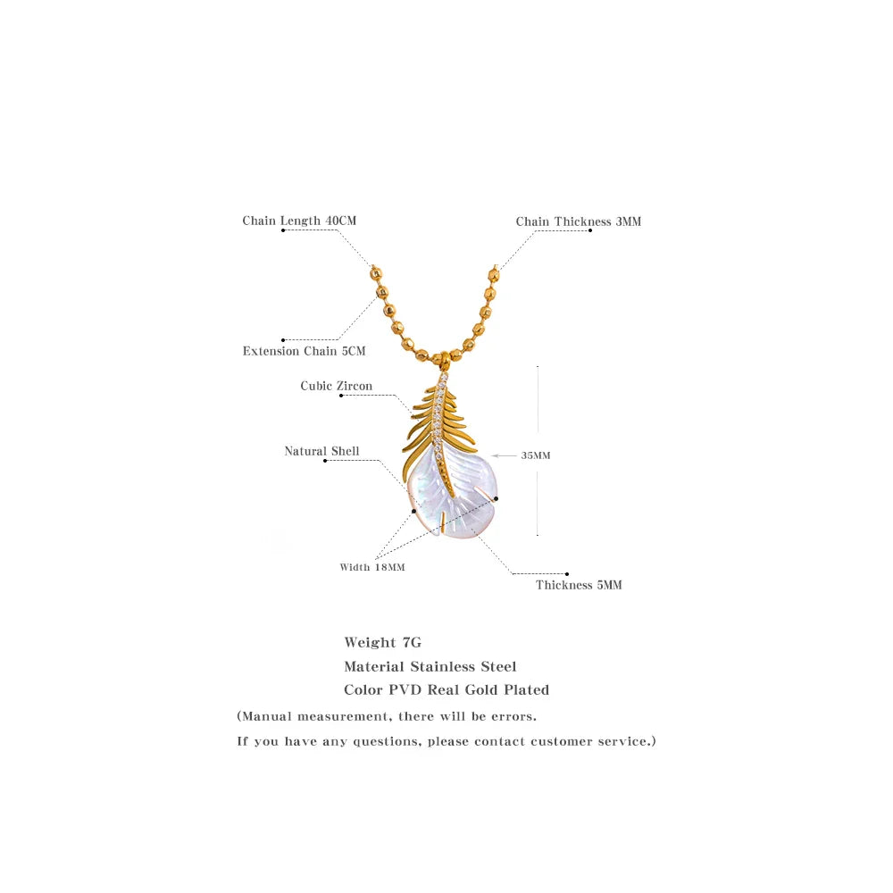 Feather Necklace