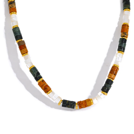Shell & Stone Necklace
