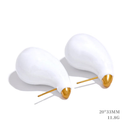 Water Drop Fashion Hollow Stud Earrings