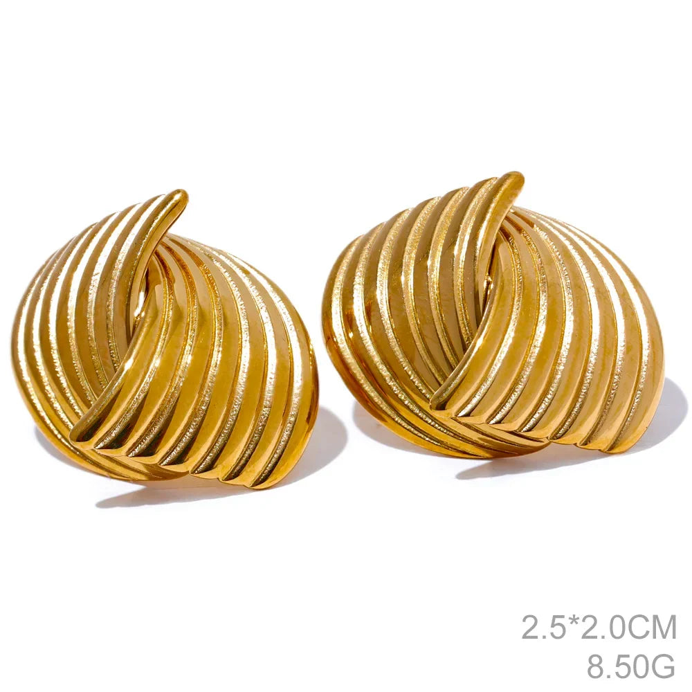 Geometric Unusual Stud Earrings