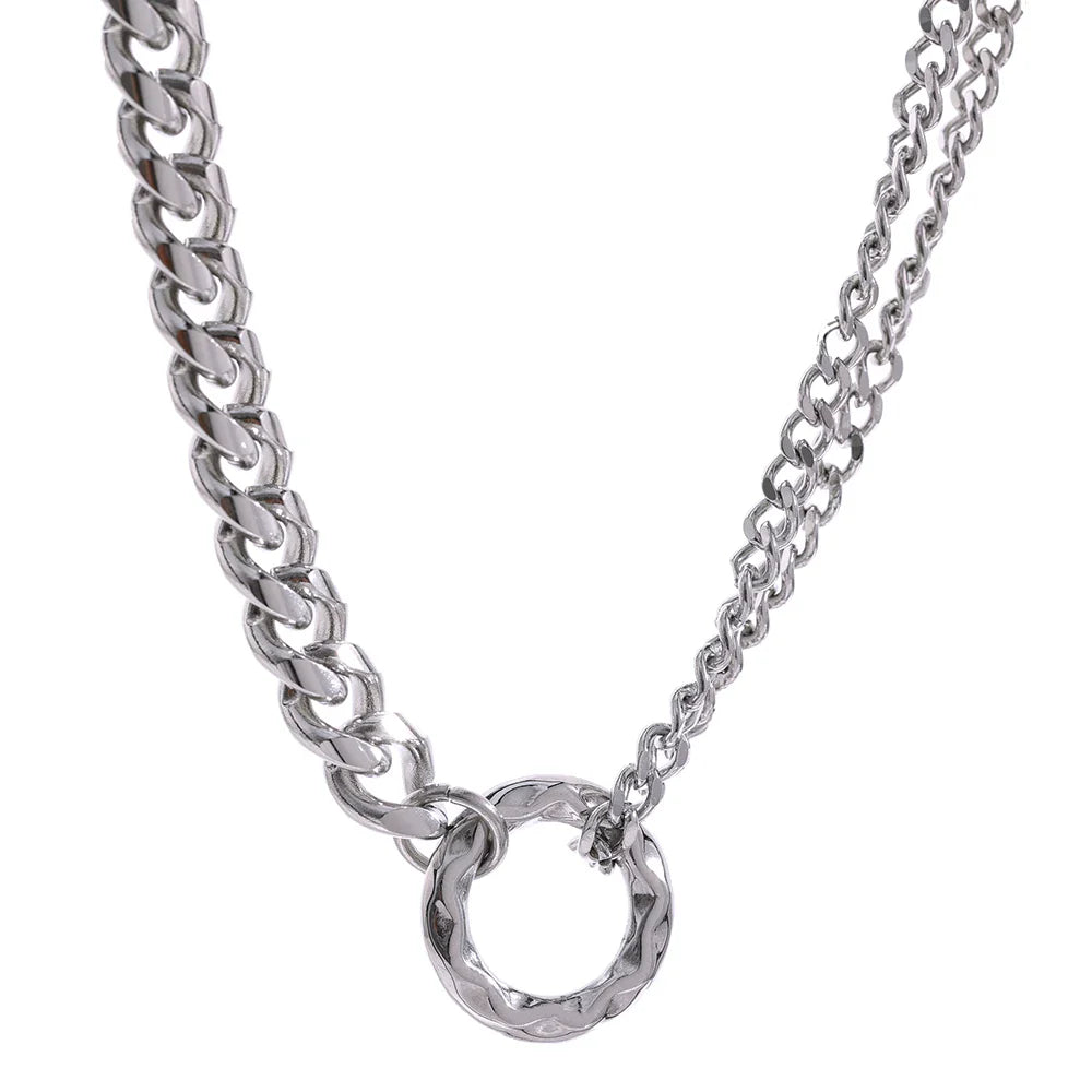 Gold Chain Statement Necklace