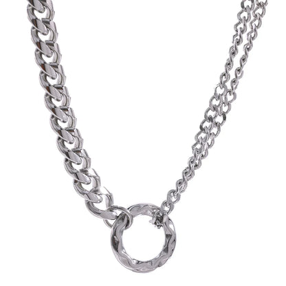 Gold Chain Statement Necklace