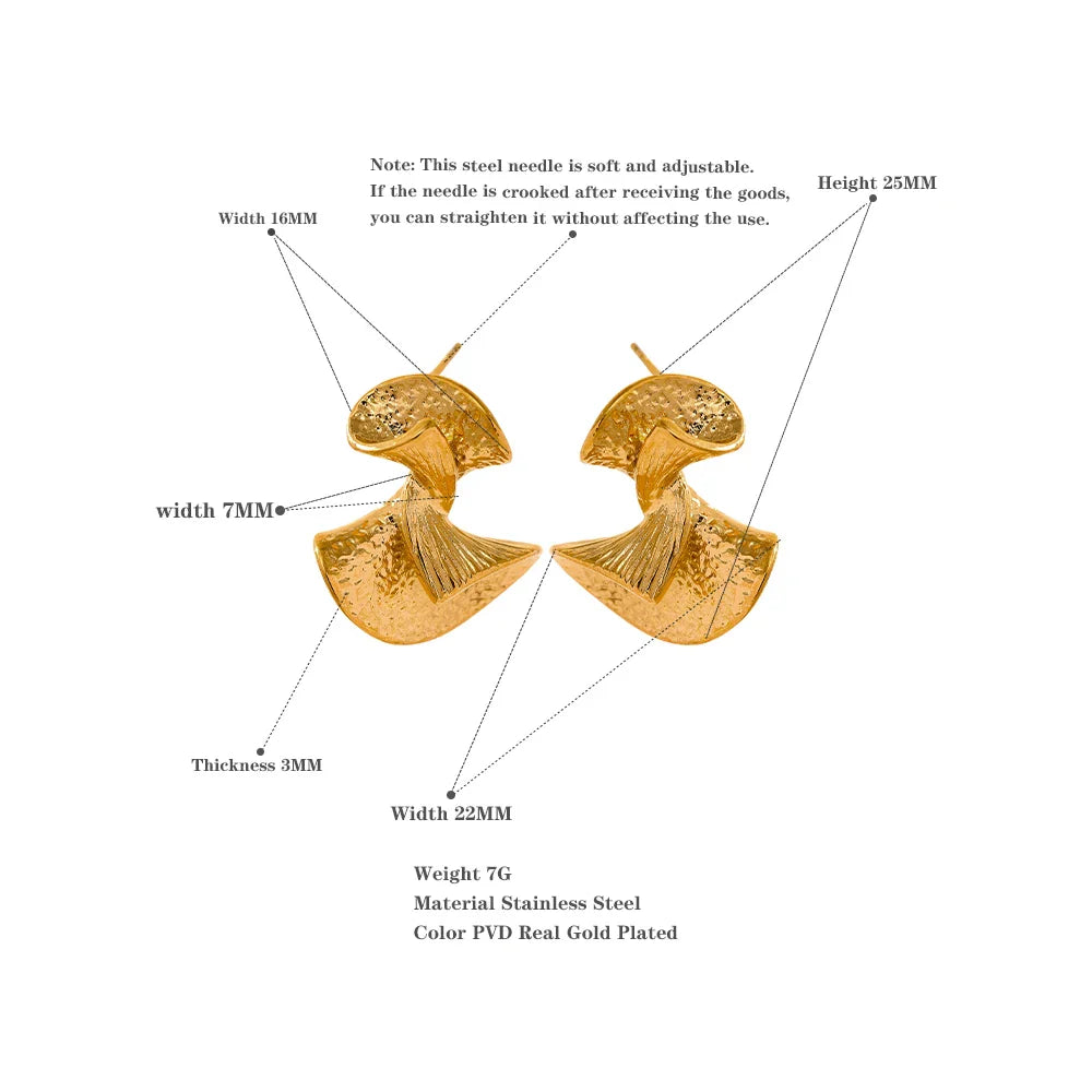 Fan Earrings