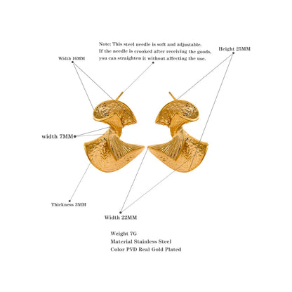 Fan Earrings