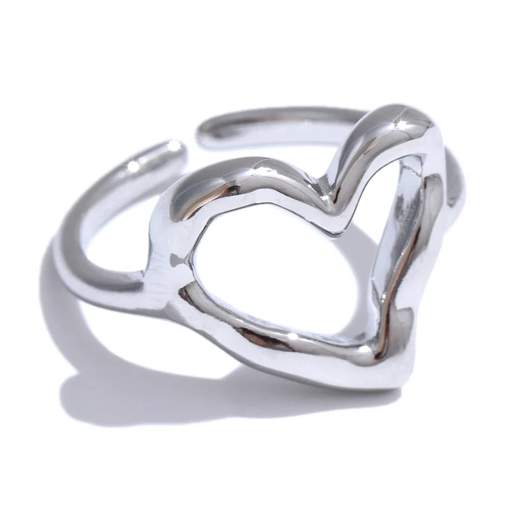 Gold Heart Ring
