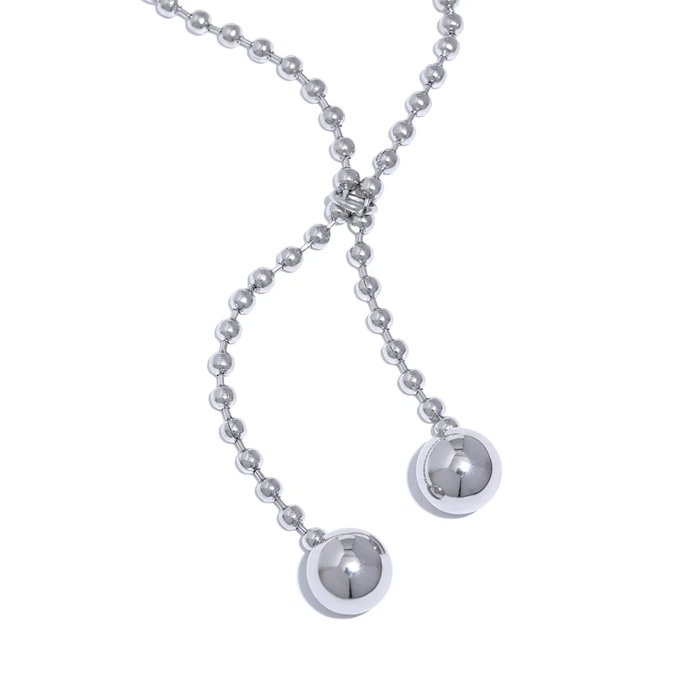 Short Chain Beads Necklace