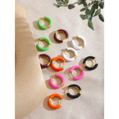 Chunky Hoop Earrings