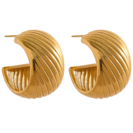 Organic Textured  Earrings