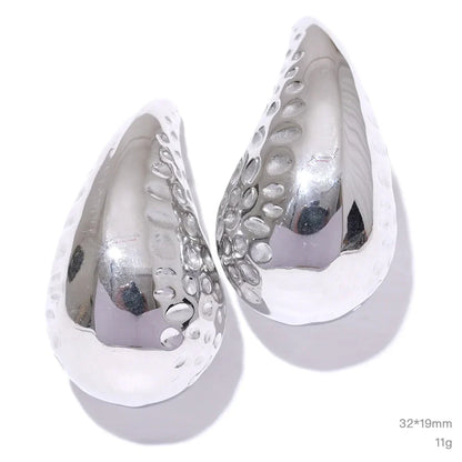 Water Drop Fashion Hollow Stud Earrings