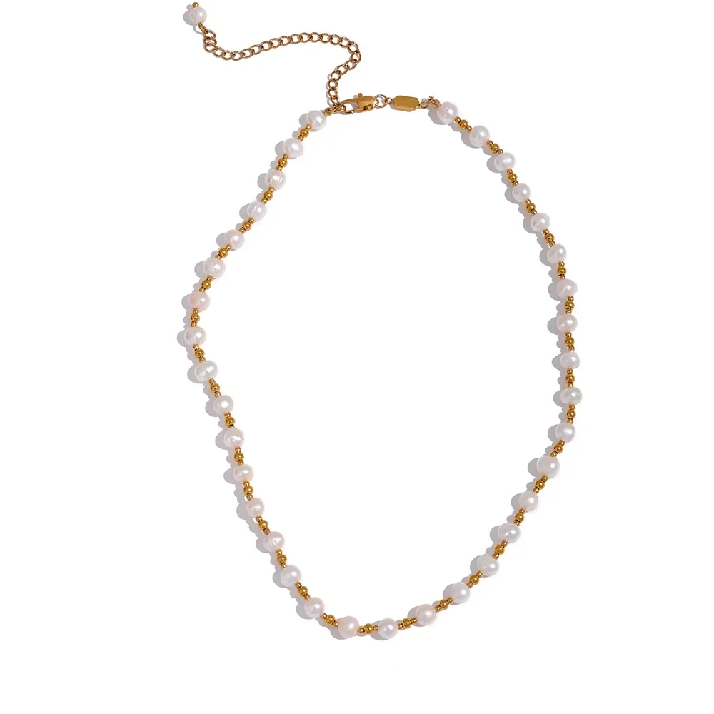 Luxury Pearl Bead Necklace