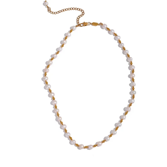 Luxury Pearl Bead Necklace