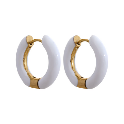 Chunky Hoop Earrings