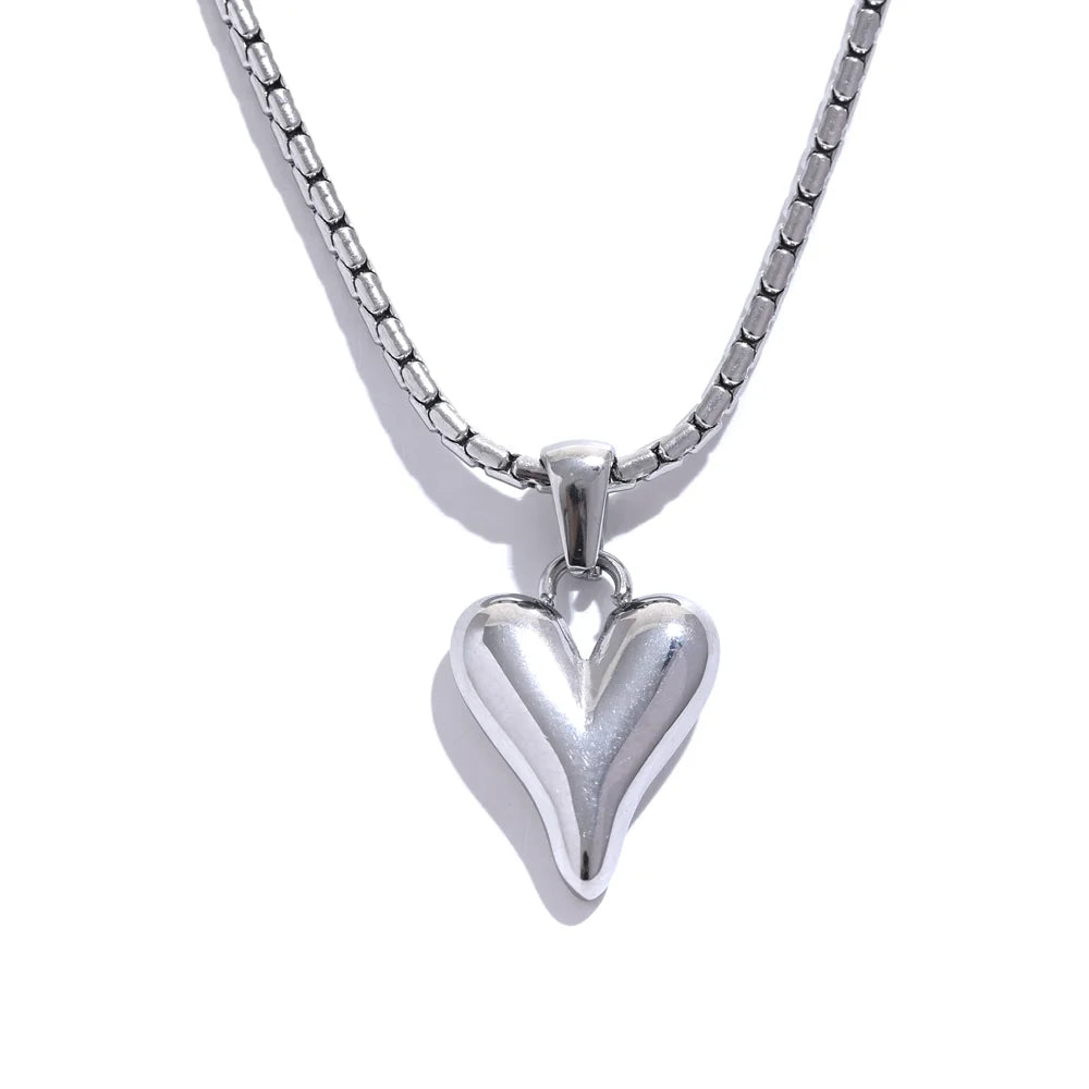 Heart Love Pendant Necklace