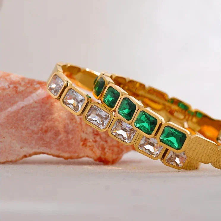 Sterling Silver Cubic Zirconia Tennis Bracelet