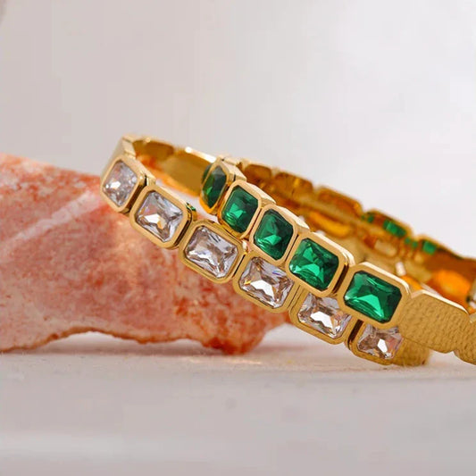 Sterling Silver Cubic Zirconia Tennis Bracelet