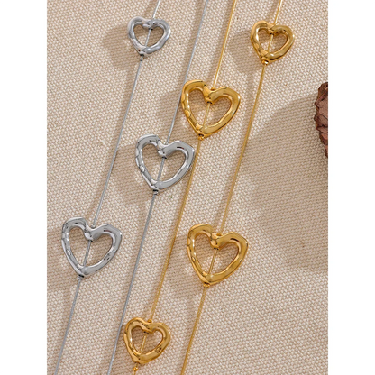 Heart Chain Necklace