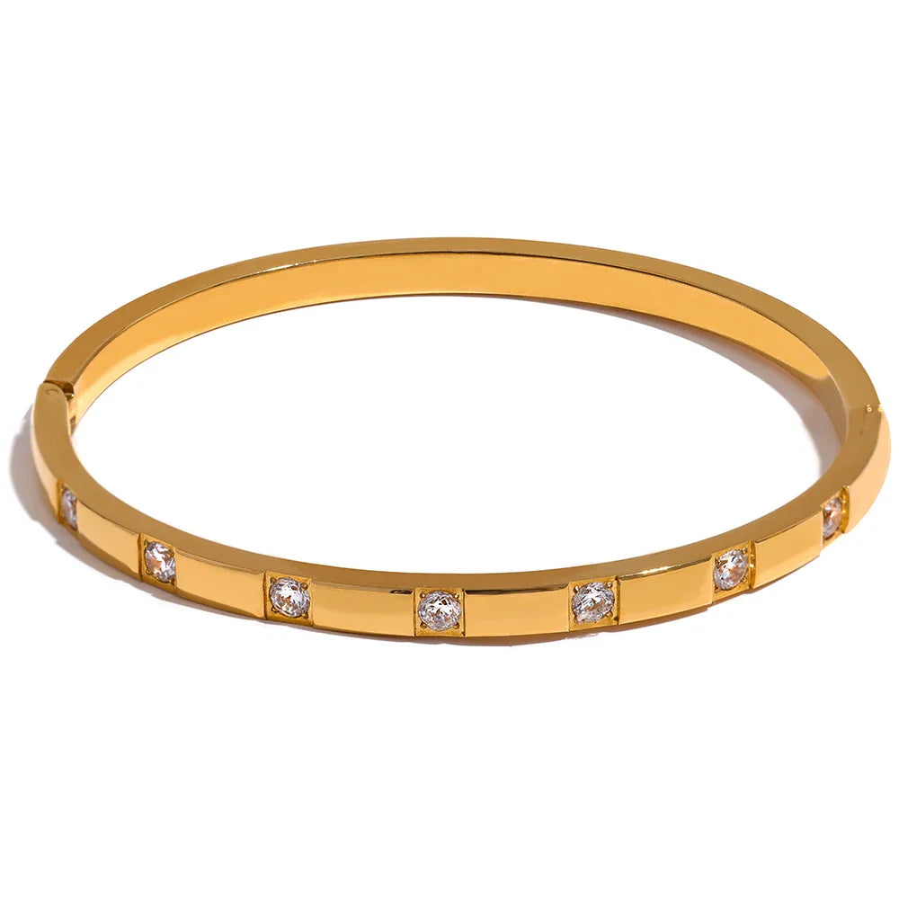 Cubic Zirconia Wrist Bracelet