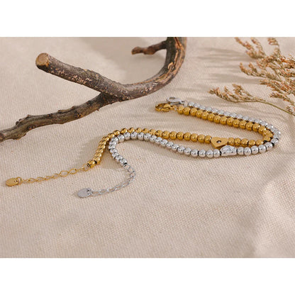Gold Heart Bracelet