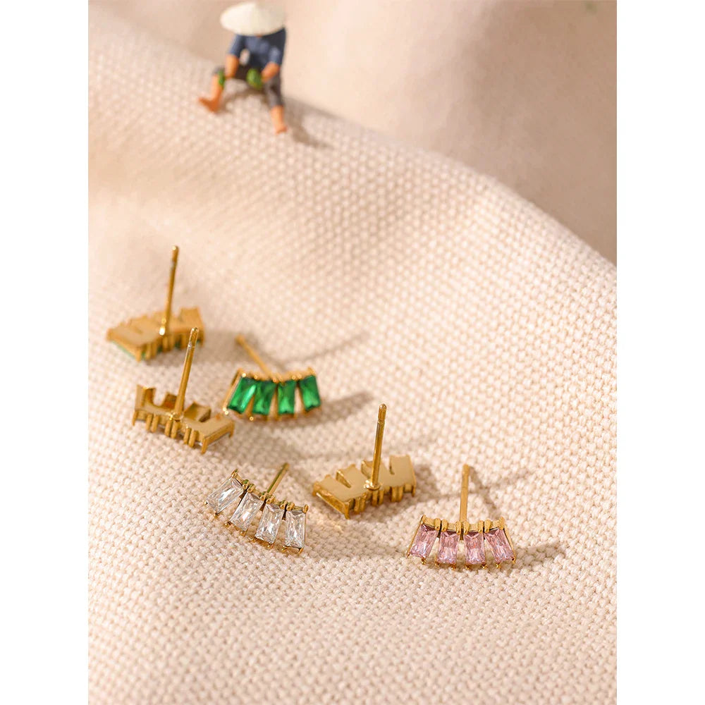 Multicolor earrings