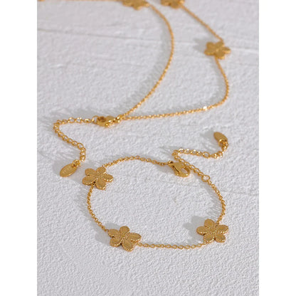 Flower Choker Necklace
