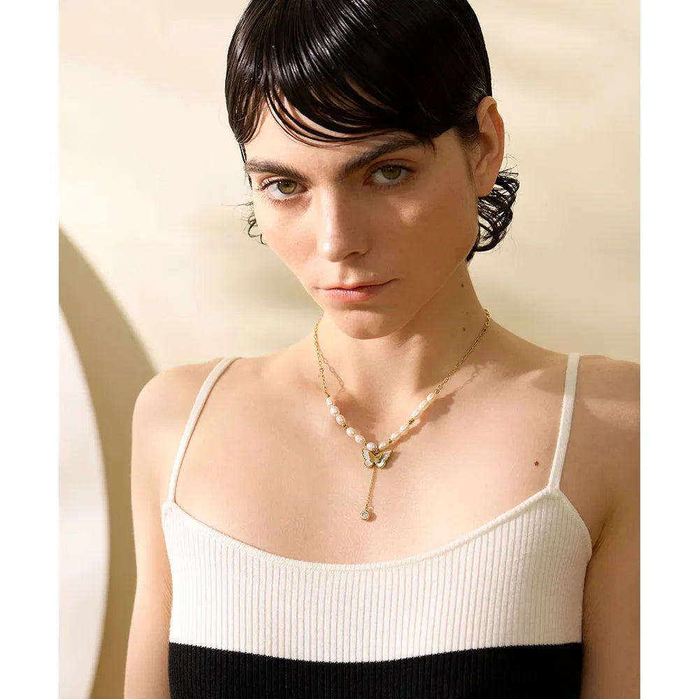 Butterfly Pendant Necklace