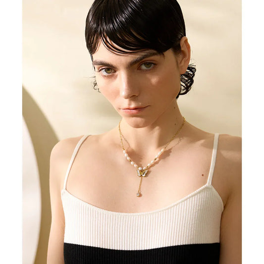 Butterfly Pendant Necklace