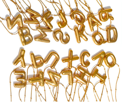 Gold Initial Pendant