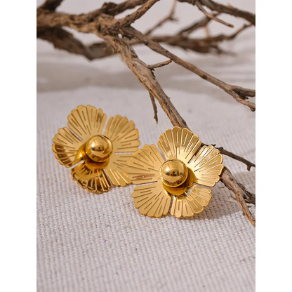 Flower Stud Earrings