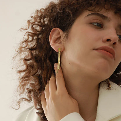 Dangle chain earrings