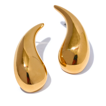 Water Drop Stud Earrings