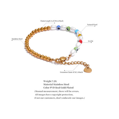 Evil Eye Beaded Bracelet