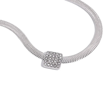 Gold Rhinestone Necklace