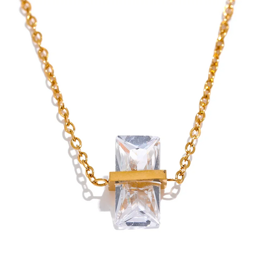 Green and Gold Necklace