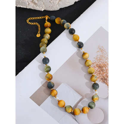 Stone Bead Necklace