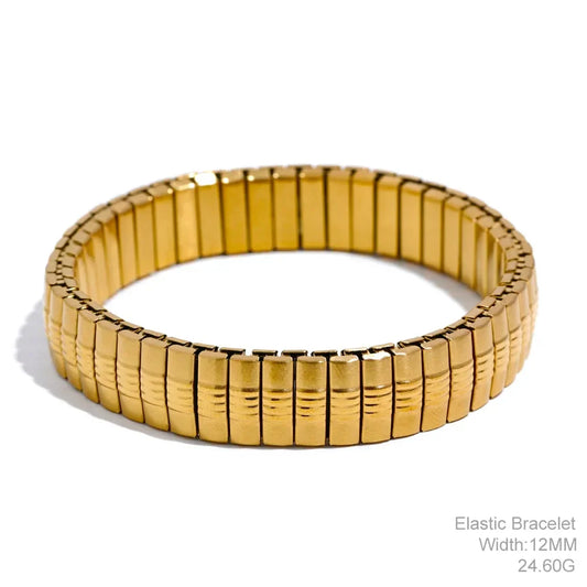 Wide Chain Bracelet