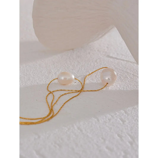 Dainty Pearl Necklace