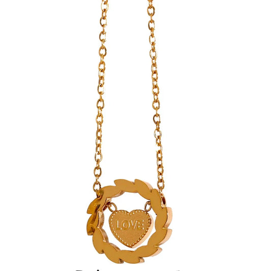 Love Necklace Gold