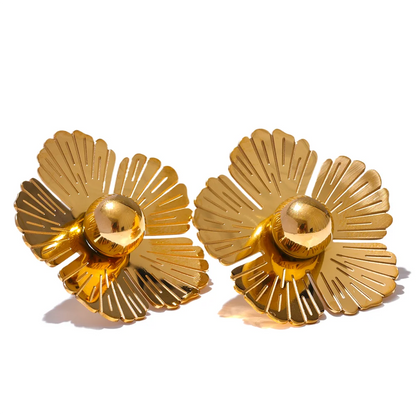 Flower Stud Earrings