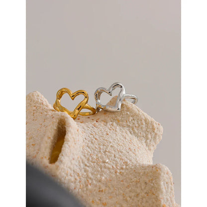Gold Heart Ring