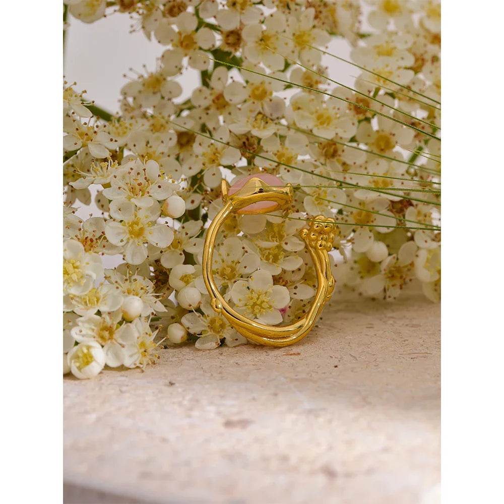 Sterling Silver Flower Ring