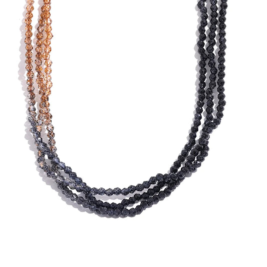 Boho Crystal Bead Choker