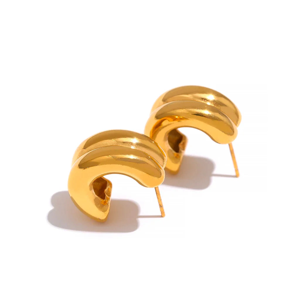 Chunky Geometric Earrings