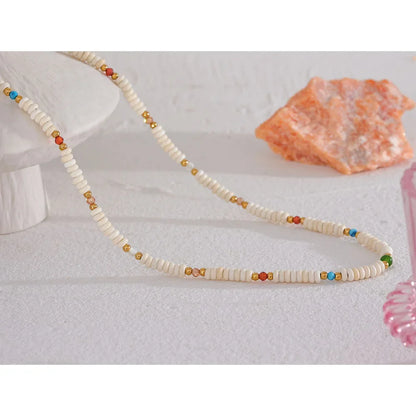 Shell Bead Necklace