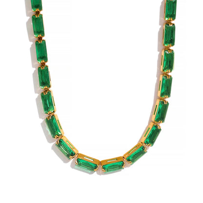 cz Tennis Necklace