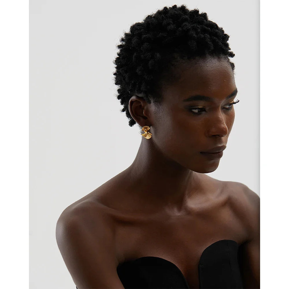Fan Earrings