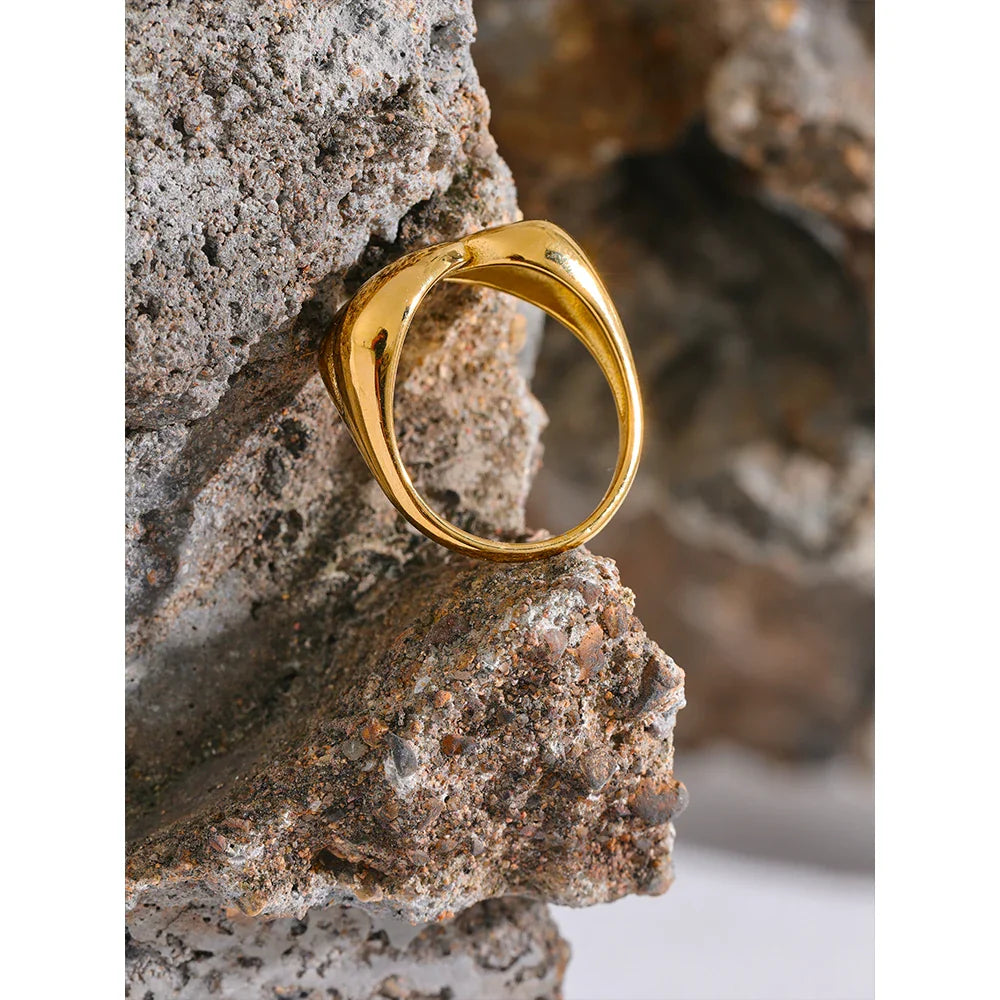 Gold Ring Chunky
