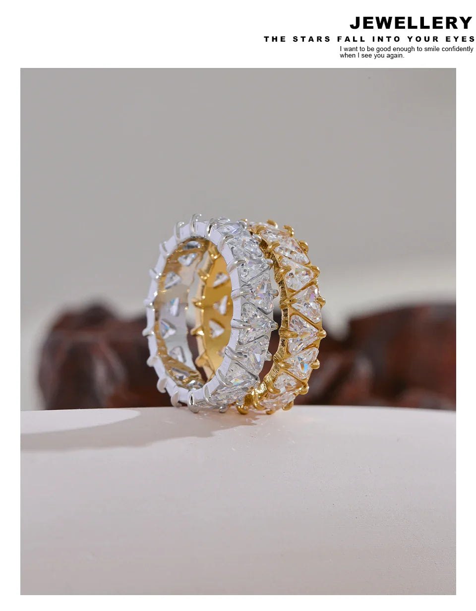 Delicate Bling Zirconia Ring