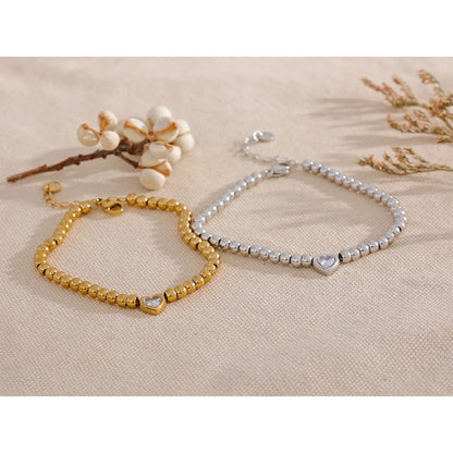 Gold Heart Bracelet