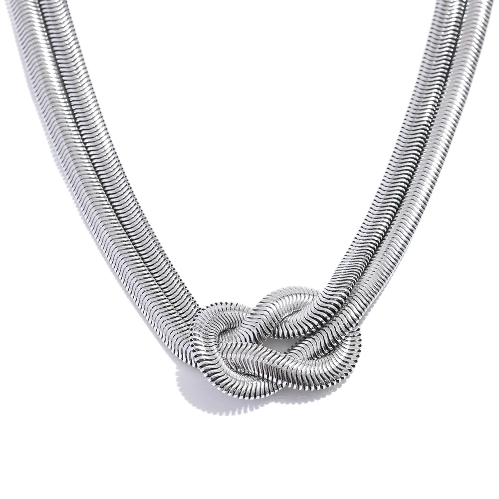 Snake Chain Necklace Set